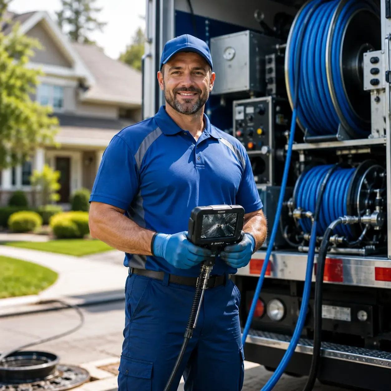 Local outdoor drain cleaning specialists in Cadott, WI